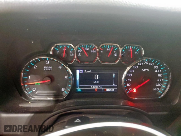 2016 Chevrolet Tahoe LT with VIN 1GNSCBKC6GR331326, listed as a Copart auction lot 56574375 with 149,867 mi miles and Clean title. Bid and sale history available at DreamBid. Image 9.