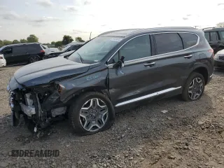 2023 Hyundai Santa Fe Hybrid Limited with VIN 5NMS5DA16PH018103, listed as a Copart auction lot 71707474 with 19,712 mi miles and Salvage Title. Bid and sale history available at carsss.com. Image 1.