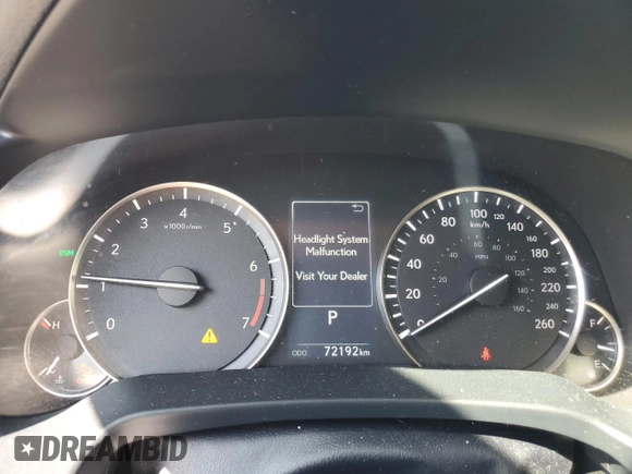 2021 Lexus RX with VIN JTJHZKFA1M2031902, listed as a Copart auction lot 67645974 with 72,192 mi miles and Salvage Title. Bid and sale history available at carsss.com. Image 9.