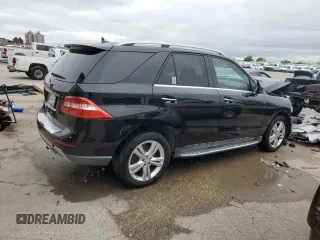 2013 Mercedes-Benz M 350 with VIN 4JGDA5JB6DA232335, listed as a Copart auction lot 51833395 with Not Provided miles and Salvage Title. Bid and sale history available at DreamBid. Image 3.