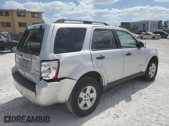 2011 Ford Escape Hybrid with VIN 1FMCU5K34BKA69444, listed as a Copart auction lot 55314015 with 368,729 mi miles and Salvage title. Bid and sale history available at DreamBid. Image 3.