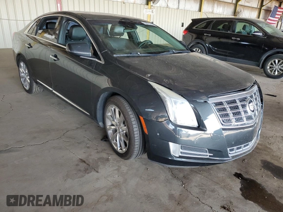 2014 Cadillac XTS Luxury with VIN 2G61M5S36E9268127, listed as a Copart auction lot 53975755 with 138,653 mi miles and Salvage Title. Bid and sale history available at DreamBid. Image 4.
