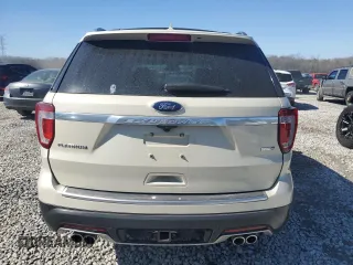 2018 Ford Explorer Platinum with VIN 1FM5K8HT6JGC94280, listed as a Copart auction lot 46307525 with 59,196 mi miles and Salvage Title. Bid and sale history available at carsss.com. Image 6.