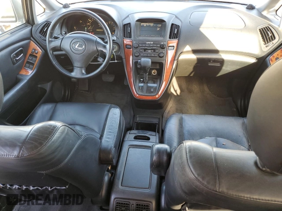 2002 Lexus RX 300 with VIN JTJGF10U320124642, listed as a Copart auction lot 84266434 with 184,985 mi miles and Salvage Title. Bid and sale history available at DreamBid. Image 8.