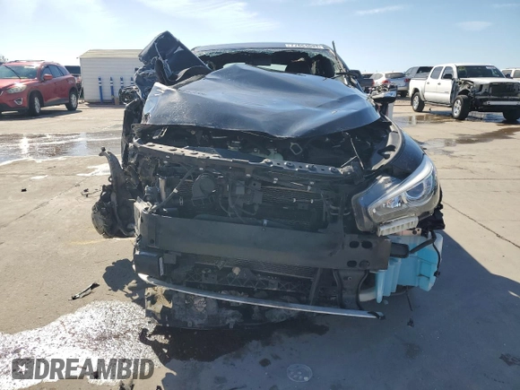 2021 Infiniti Q50 Signature Edition with VIN JN1EV7CPXMM700442, listed as a Copart auction lot 77664694 with Not provided miles and Non repairable. Bid and sale history available at DreamBid. Image 5.