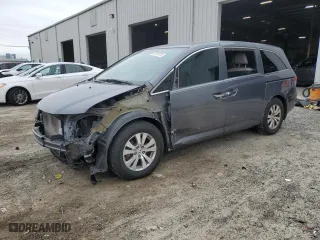 2014 Honda Odyssey EX with VIN 5FNRL5H42EB090263, listed as a Copart auction lot 89197815 with 191,989 mi miles and Salvage Title. Bid and sale history available at carsss.com. Image 1.