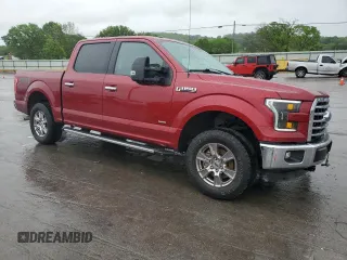 2016 Ford F-150 XLT with VIN 1FTEW1EG6GKF18984, listed as a Copart auction lot 54505395 with 70,513 mi miles and Salvage Title. Bid and sale history available at carsss.com. Image 4.
