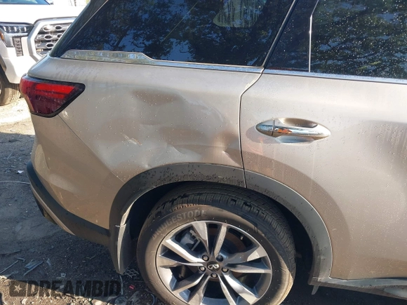 2024 Infiniti QX60 Luxe с VIN 5N1DL1FR8RC355168, выставлен на аукционе IAAI как лот 42356642 с пробегом 3 175 миль миль и . История ставок и продаж доступна на DreamBid. Изображение 6.