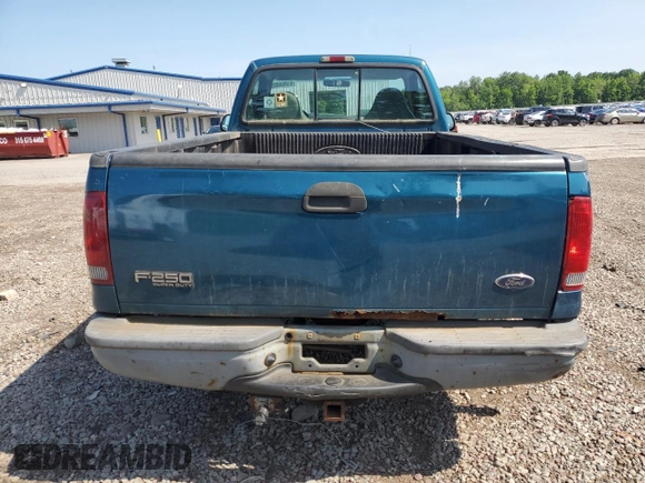 2002 Ford F-250 XL with VIN 1FTNF21L22ED66380, listed as a Copart auction lot 61866605 with 101,152 mi miles and Clean title. Bid and sale history available at DreamBid. Image 6.