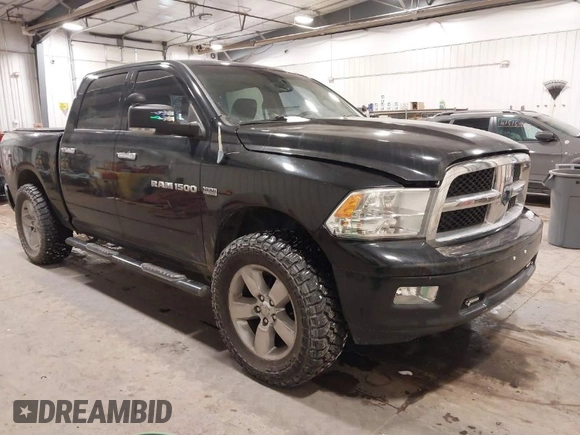 2012 Ram 1500 Big Horn with VIN 1C6RD7LTXCS146058, listed as a IAAI auction lot 41583380 with 183,037 mi miles. Bid and sale history available at carsss.com. Image 1.