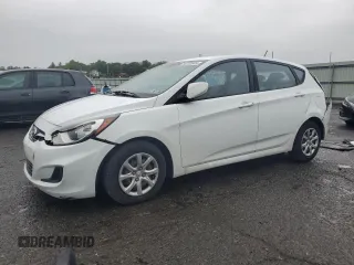 2014 Hyundai Accent GS z VIN KMHCT5AE7EU165650, wystawiony jako Copart lot #56752805 z przebiegiem 86 236 mil mil oraz Szkoda całkowita • Salvage title. Historia ofert i sprzedaży dostępna na DreamBid. Obrazek 1.