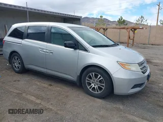 2011 Honda Odyssey EX с VIN 5FNRL5H40BB019297, выставлен на аукционе IAAI как лот 41808566 с пробегом 175 247 миль миль и . История ставок и продаж доступна на DreamBid. Изображение 1.