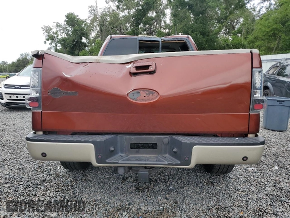 2007 Ford F-150 XLT with VIN 1FTPW12V57KC23130, listed as a Copart auction lot 59785685 with 149,350 mi miles and Salvage title. Bid and sale history available at DreamBid. Image 6.