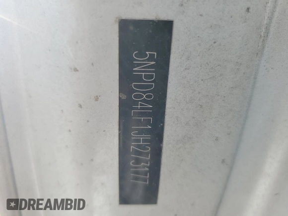 2018 Hyundai Elantra SEL with VIN 5NPD84LF1JH273177, listed as a Copart auction lot 55187265 with 174,107 mi miles and Clean Title. Bid and sale history available at DreamBid. Image 12.