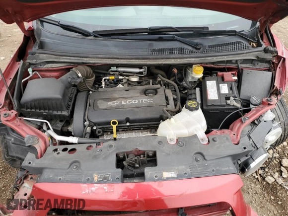 2015 Chevrolet Sonic LT z VIN 1G1JC5SH0F4162992, wystawiony jako Copart lot #53791265 z przebiegiem 76 209 mil mil oraz Szkoda całkowita • Salvage title. Historia ofert i sprzedaży dostępna na DreamBid. Obrazek 11.