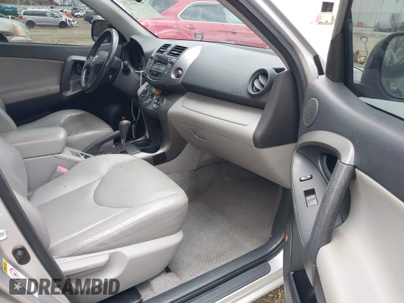 2010 Toyota RAV4 Limited with VIN JTMDK4DV4A5084434, listed as a IAAI auction lot 41722239 with 156,836 mi miles and . Bid and sale history available at DreamBid. Image 5.