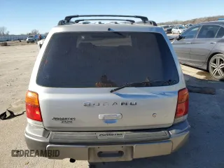1999 Subaru Forester S with VIN JF1SF6559XH747645, listed as a Copart auction lot 83070134 with 0 mi miles and Salvage Title. Bid and sale history available at carsss.com. Image 6.