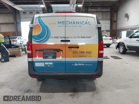 2020 Mercedes-Benz Metris Cargo with VIN W1YV0CEY2L3687678, listed as a IAAI auction lot 42198224 with 35,879 mi miles and . Bid and sale history available at DreamBid. Image 16.