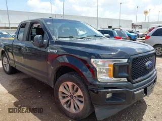 2018 Ford F-150 XL with VIN 1FTEX1CP3JKC39709, listed as a IAAI auction lot 42507999 with 163,478 mi miles and . Bid and sale history available at DreamBid. Image 1.