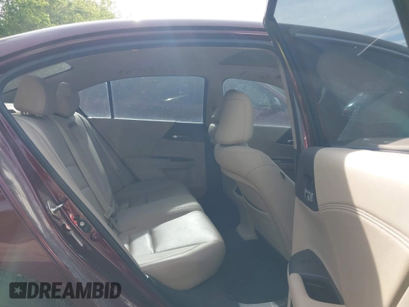 2013 Honda Accord EX-L with VIN 1HGCR2F87DA097551, listed as a IAAI auction lot 42236432 with 185,998 mi miles and . Bid and sale history available at DreamBid. Image 8.