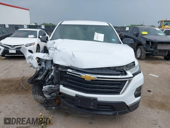 2024 Chevrolet Traverse LS with VIN 1GNESTKW4RJ139968, listed as a IAAI auction lot 42264716 with 30,131 mi miles and . Bid and sale history available at DreamBid. Image 11.