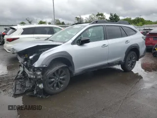 2023 Subaru Outback Onyx z VIN 4S4BTALC5P3145082, wystawiony jako Copart lot #57427295 z przebiegiem 65 667 mil mil oraz Szkoda całkowita • Salvage title. Historia ofert i sprzedaży dostępna na DreamBid. Obrazek 1.