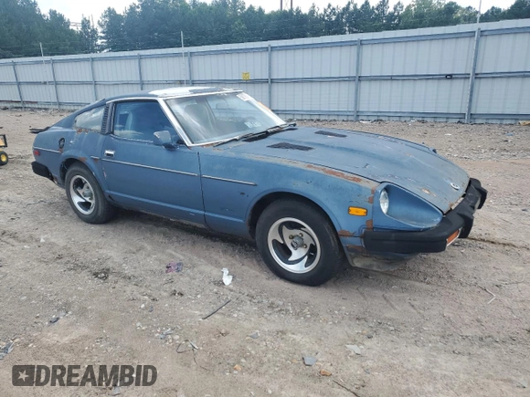 1981 Datsun 280ZX z VIN JN1HZ04S0BX263977, wystawiony jako Copart lot #59736855 z przebiegiem 206 158 mil mil oraz Czysty tytuł • Clean title. Historia ofert i sprzedaży dostępna na DreamBid. Obrazek 4.