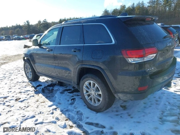 2021 Jeep Grand Cherokee Laredo X with VIN 1C4RJFAG6MC552948, listed as a IAAI auction lot 41462170 with 39,179 mi miles. Bid and sale history available at carsss.com. Image 3.