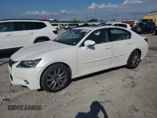 2014 Lexus GS 350 with VIN JTHCE1BL8E5024521, listed as a Copart auction lot 63026585 with 57,801 mi miles and Salvage title. Bid and sale history available at DreamBid. Image 1.