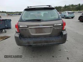 2008 Subaru Outback i with VIN 4S4BP61C987306693, listed as a Copart auction lot 56341745 with Not provided miles and Salvage title. Bid and sale history available at DreamBid. Image 6.