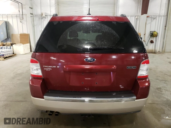 2008 Ford Taurus X Eddie Bauer with VIN 1FMDK07W18GA25039, listed as a Copart auction lot 52722425 with 213,898 mi miles and Clean title. Bid and sale history available at DreamBid. Image 6.
