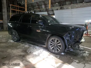 2021 Cadillac Escalade Sport Platinum with VIN 1GYS4GKL7MR338004, listed as a Copart auction lot 44308885 with 40,531 mi miles and Salvage Title. Bid and sale history available at carsss.com. Image 4.