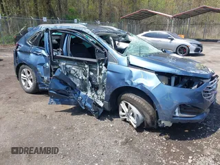 2019 Ford Edge SEL z VIN 2FMPK4J96KBB84659, wystawiony jako IAAI lot #42007392 z przebiegiem 33 970 mil mil oraz . Historia ofert i sprzedaży dostępna na DreamBid. Obrazek 1.
