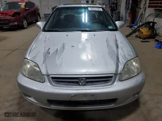 2000 Honda Civic EX with VIN 1HGEJ8141YL007859, listed as a Copart auction lot 52231555 with 169,254 mi miles and Salvage Title. Bid and sale history available at carsss.com. Image 5.
