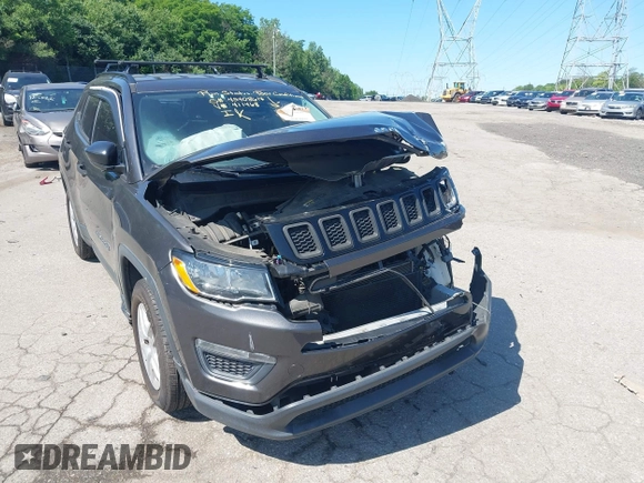 2018 Jeep Compass Sport с VIN 3C4NJCAB9JT411468, выставлен на аукционе IAAI как лот 42408617 с пробегом 86 042 миль миль и . История ставок и продаж доступна на DreamBid. Изображение 6.