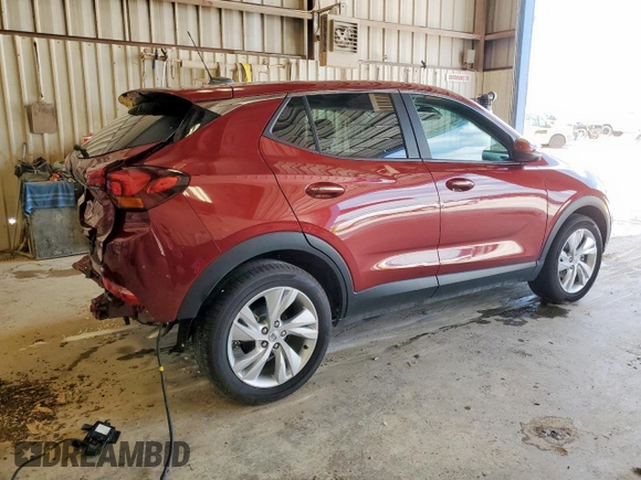 2025 Buick Encore GX Preferred with VIN KL4AMBSP6SB076449, listed as a Copart auction lot 58593205 with 7,114 mi miles and Salvage title. Bid and sale history available at DreamBid. Image 3.