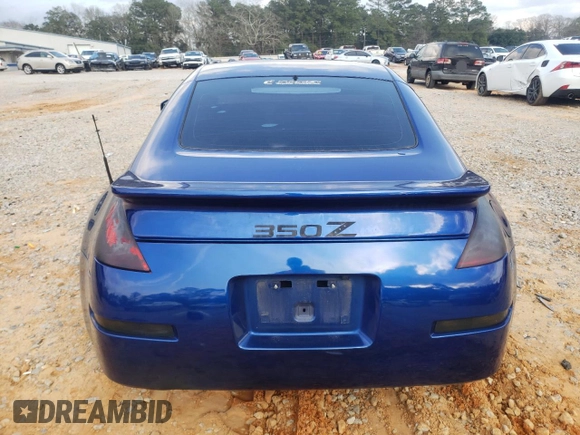 2006 Nissan 350Z Touring with VIN JN1AZ34E96M354704, listed as a Copart auction lot 47194005 with 189,714 mi miles and Salvage Title. Bid and sale history available at carsss.com. Image 6.