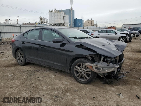 2018 Hyundai Elantra SEL z VIN 5NPD84LF7JH369864, wystawiony jako Copart lot #44461795 z przebiegiem 82 265 mil mil oraz Szkoda całkowita • Salvage title. Historia ofert i sprzedaży dostępna na DreamBid. Obrazek 4.
