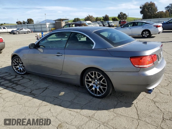 2008 BMW 3 Series 328i with VIN WBAWR33518P150529, listed as a Copart auction lot 49857775 with 87,001 mi miles and Salvage Title. Bid and sale history available at carsss.com. Image 2.