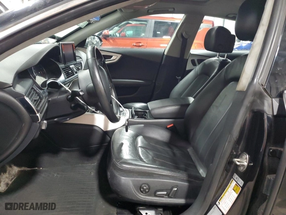 2014 Audi A7 3.0 Premium Plus with VIN WAUWGAFC2EN082639, listed as a Copart auction lot 50797845 with 181,685 mi miles and Salvage Title. Bid and sale history available at carsss.com. Image 7.