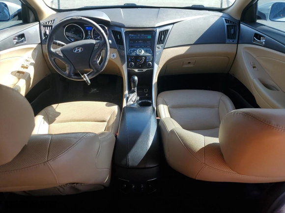 2013 Hyundai Sonata Hybrid Limited with VIN KMHEC4A43DA079424, listed as a Copart auction lot 49924485 with 163,439 mi miles and Salvage Title. Bid and sale history available at carsss.com. Image 8.