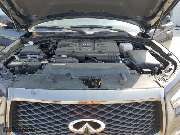 2023 Infiniti QX80 PREMIUM SELECT with VIN JN8AZ2AE8P9305000, listed as a Copart auction lot 50433665 with 23,067 mi miles and Salvage Title. Bid and sale history available at carsss.com. Image 13.
