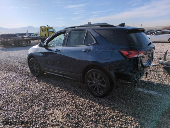 2022 Chevrolet Equinox RS with VIN 3GNAXWEV8NS117369, listed as a Copart auction lot 52982685 with 32,534 mi miles and Salvage Title. Bid and sale history available at carsss.com. Image 2.