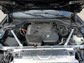2024 BMW X3 xDrive30i with VIN 5UX53DP07R9U41254, listed as a Copart auction lot 50654335 with 10,357 mi miles and Salvage Title. Bid and sale history available at DreamBid. Image 12.