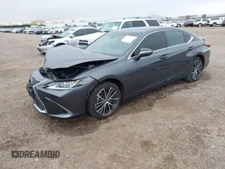 2025 Lexus ES 300h with VIN 58ADA1C10SU057257, listed as a IAAI auction lot 42192136 with 8,030 mi miles and . Bid and sale history available at DreamBid. Image 2.