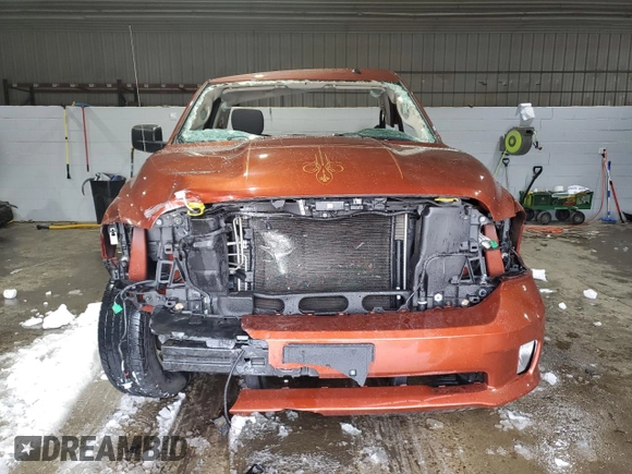 2013 Ram 1500 Express with VIN 3C6JR7AT7DG572736, listed as a Copart auction lot 45131975 with 65,518 mi miles and Salvage title. Bid and sale history available at DreamBid. Image 5.