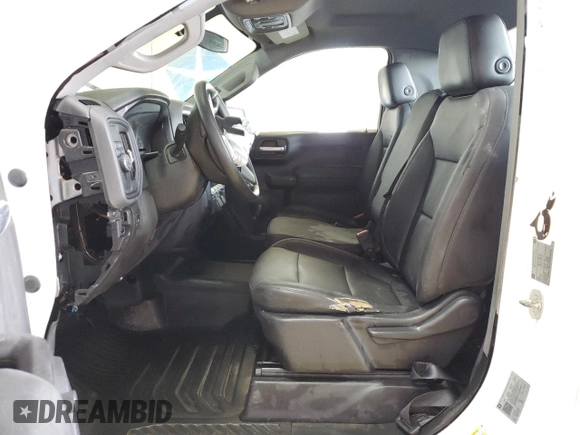 2020 Chevrolet Silverado 1500 Work Truck with VIN 3GCNWAEH1LG342940, listed as a Copart auction lot 77469334 with 125,480 mi miles and Salvage Title. Bid and sale history available at DreamBid. Image 7.