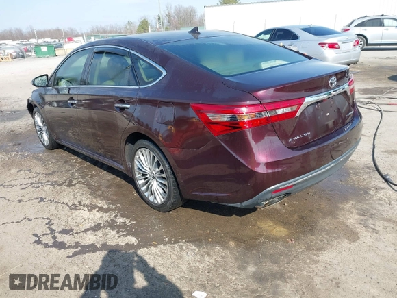 2018 Toyota Avalon XLE with VIN 4T1BK1EBXJU289431, listed as a IAAI auction lot 41782608 with 108,894 mi miles. Bid and sale history available at carsss.com. Image 3.