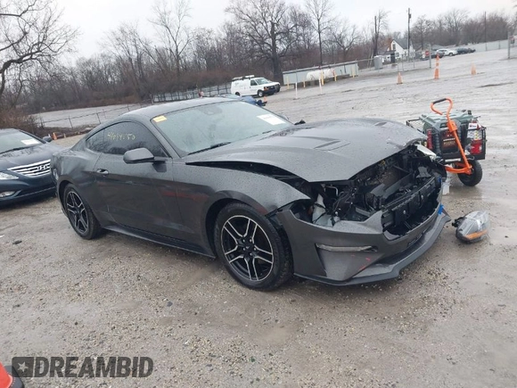 2020 Ford Mustang EcoBoost with VIN 1FA6P8TH4L5121181, listed as a IAAI auction lot 41099550 with 113,149 mi miles. Bid and sale history available at carsss.com. Image 1.