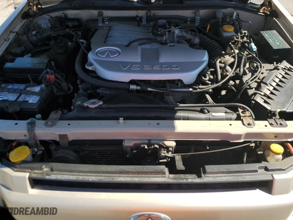 2001 Infiniti QX4 Luxury with VIN JNRDR07Y51W109670, listed as a Copart auction lot 45500625 with 142473 miles and Salvage Title. Bid and sale history available at carsss.com. Image 12.